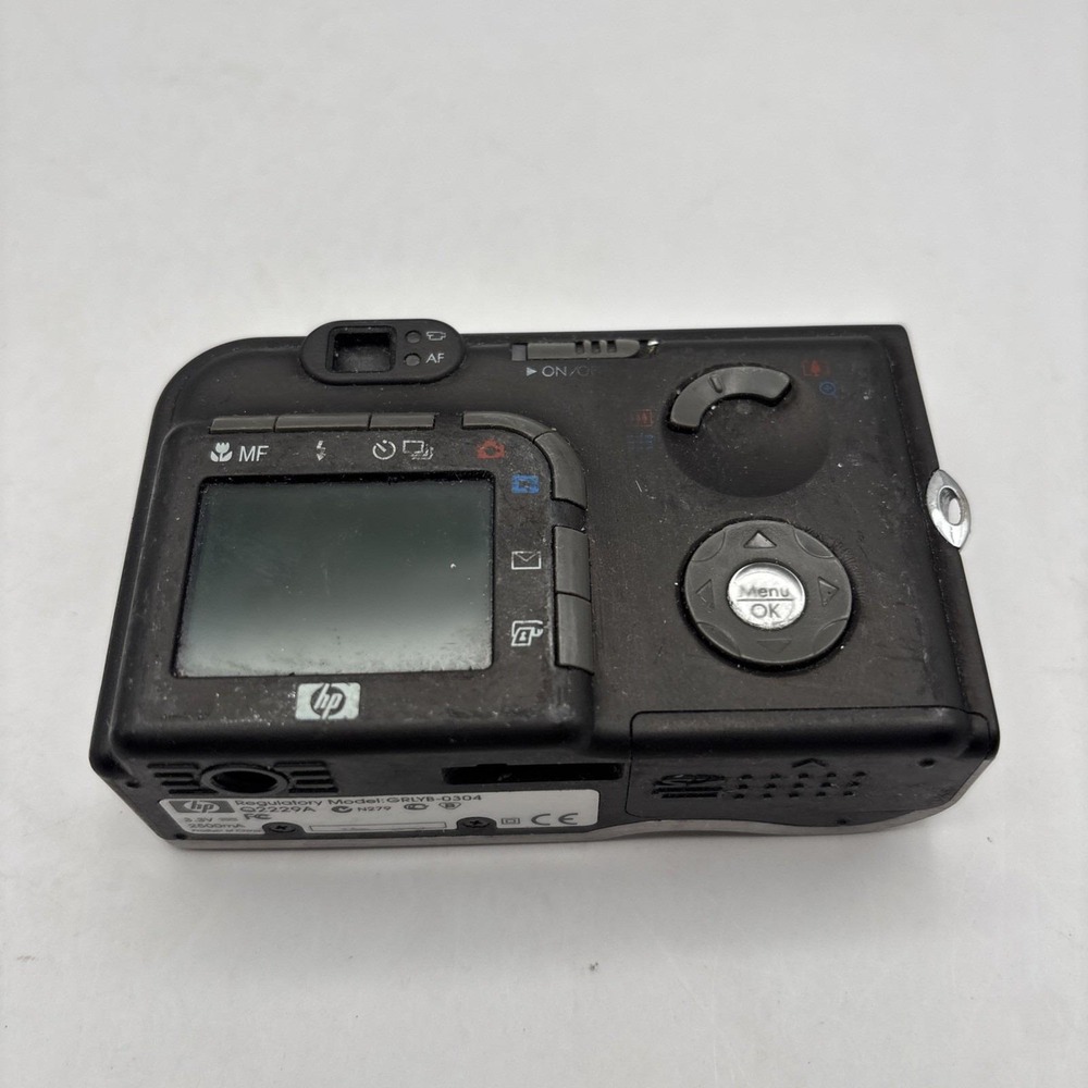 HP Photosmart R707 5.1 MP Digital Camera 3x Optical Zoom - Silver - Tested Works - Picture 6 of 9